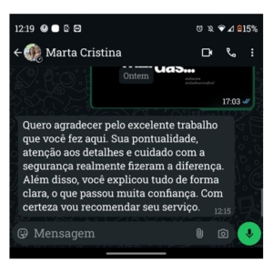 Depoimento de clientes - Nova Iguaçu