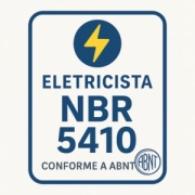 Eletricista em queimados - NBR 5410