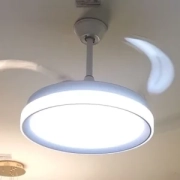 Instalação de ventiladores de teto e lustres